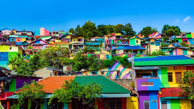 Kampung pelangi banjarbaru