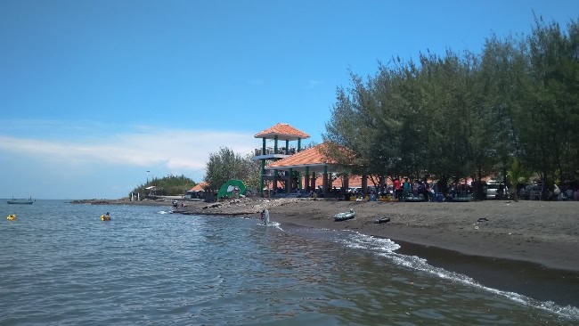 Lokasi dan akses menuju pantai duta wisata