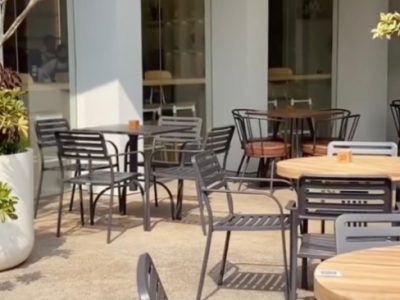 Atmospace cafe, cafe unik dengan desain futuristik yang wajib kamu coba