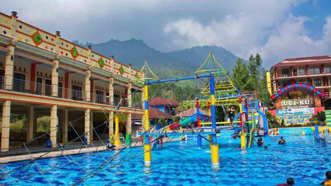 Hot water boom guci ku