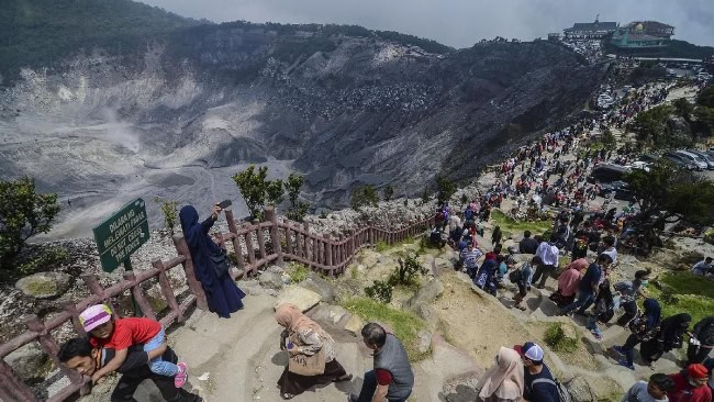 Lokasi wisata tangkuban perahu
