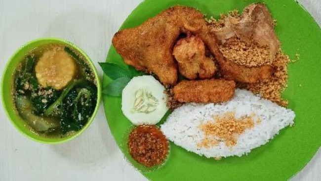 Nasi timbel tip top