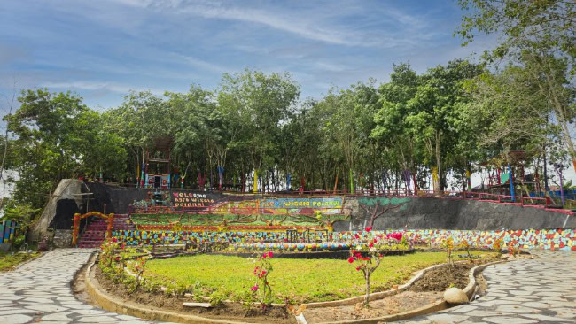 Rute perjalanan menuju agro wisata pelangi