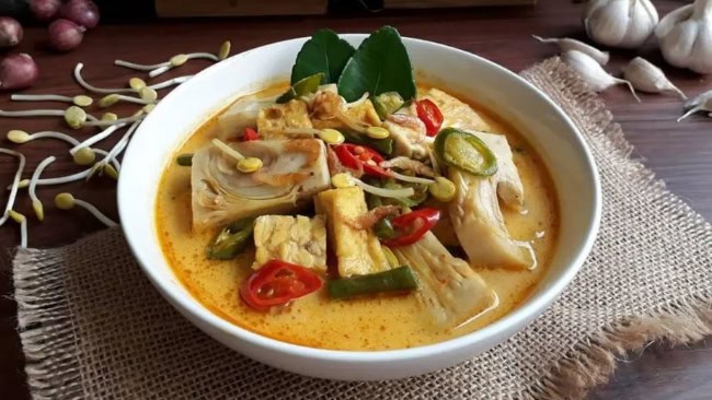 Sayur lodeh lethok