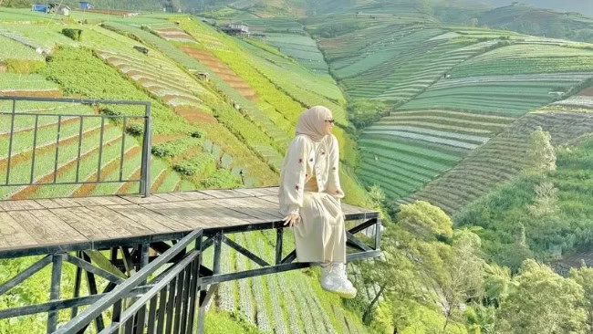 Harga tiket masuk di area wisata