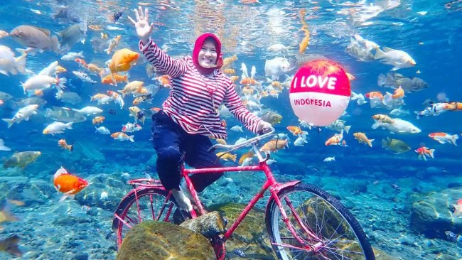 Lokasi Umbul Ponggok Klaten