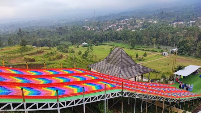 Lokasi dan Akses Wisata Taman Langit Tangkeban