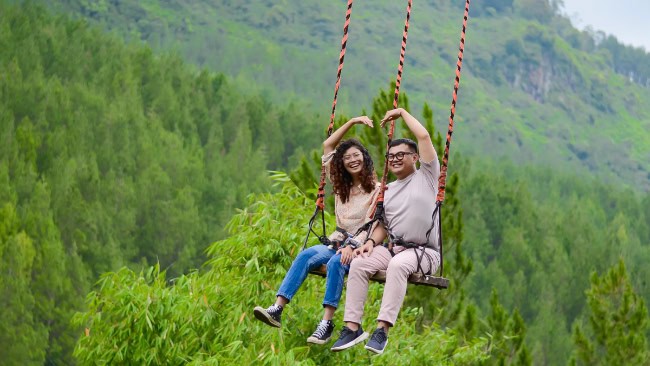 Wahana yang Tersedia di The Lodge Maribaya