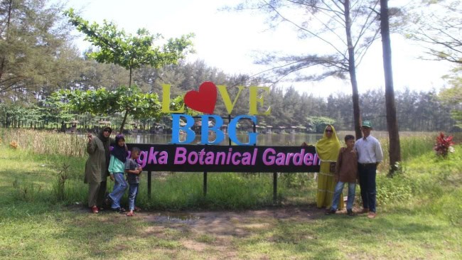 Lokasi Bangka Botanical Garden