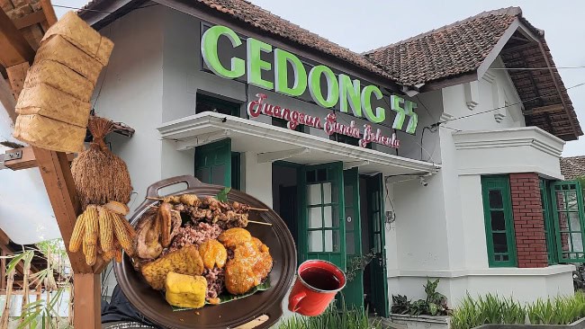 Gedong 55 Masakan Sunda Baheula