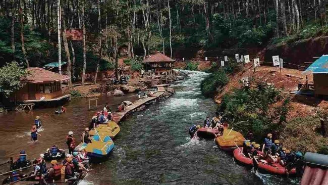 Lokasi dan Rute Menuju Wisata Kampung Ciherang